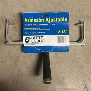 BESTT LIEBCO Adjustable Paint Roller Frame 12-18" - Blue & Black